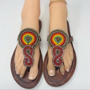Beautifully-handmade leather sandals